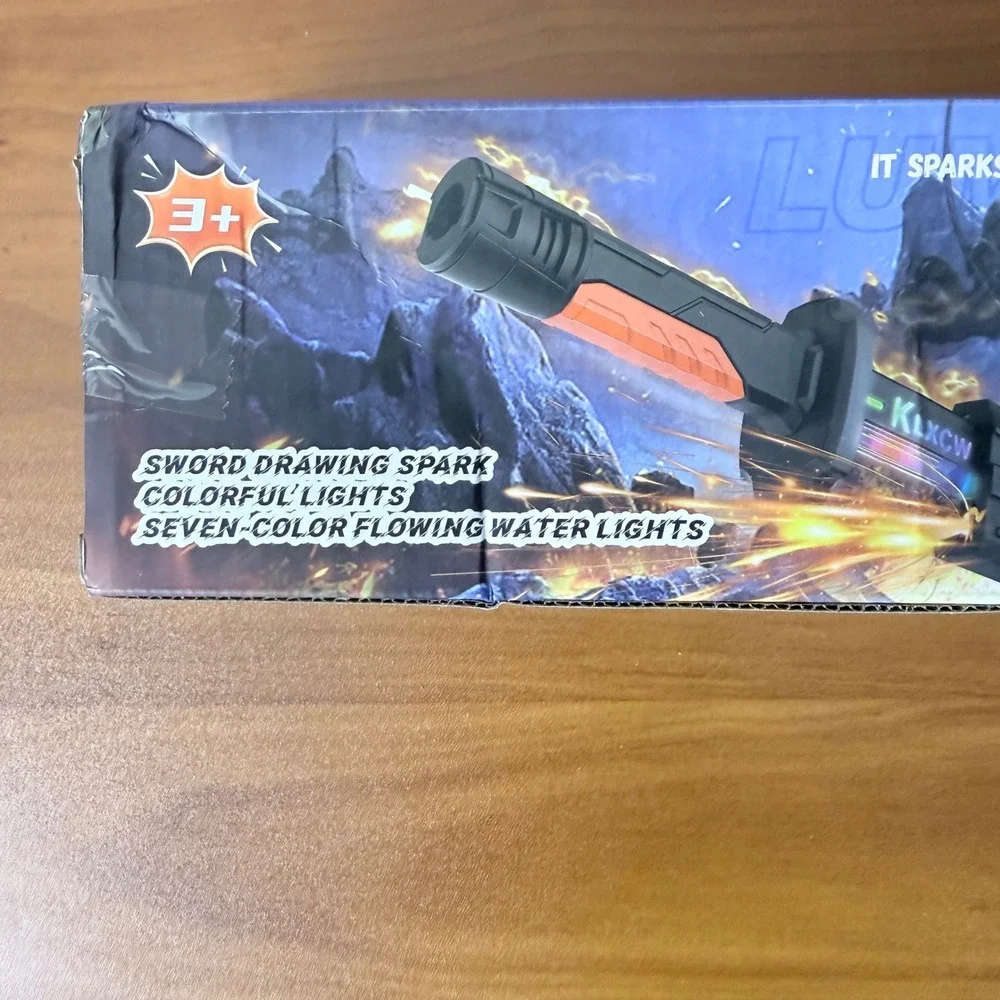 Kailixin Sword Spray Light Electronic Toy with Sound‎ Effects and Water Mist New